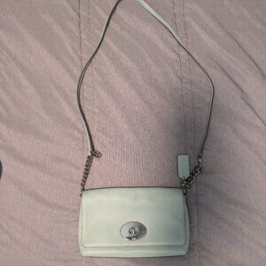 Mint Green Coach Crossbody